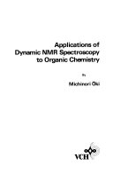 Applications of dynamic NMR spectroscopy to organic chemistry