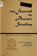 Bibliography of Asian studies.