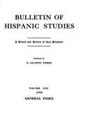 Bulletin of Hispanic studies.