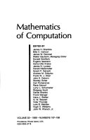 Mathematics of computation.