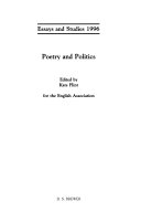 Poetry and politics