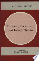 Rhetoric, literature, and interpretation