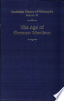 The Age of German idealism