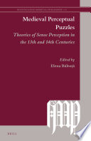 Medieval perceptual puzzles : theories of sense perception in the 13th and 14th centuries