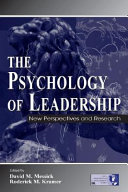 The psychology of leadership : new perspectives and research