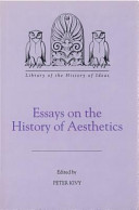 Essays on the history of aesthetics