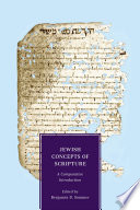 Jewish concepts of Scripture : a comparative introduction