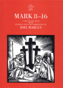 Mark 8-16 : a new translation with introduction and commentary