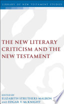 The new literary criticism and the New Testament