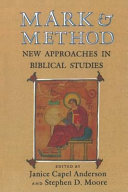 Mark & method : new approaches in biblical studies