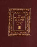 The Anchor Bible dictionary