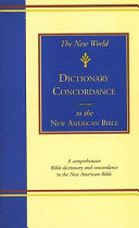 The New World dictionary-concordance to the new American Bible.
