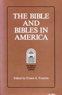 The Bible and Bibles in America