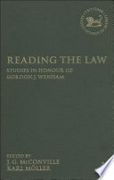 Reading the law : studies in honour of Gordon J. Wenham