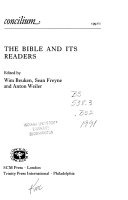 The Bible and its readers