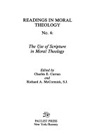 The Use of Scripture in moral theology