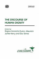 The discourse of human dignity