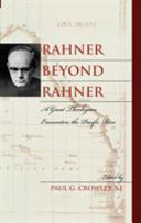 Rahner beyond Rahner : a great theologian encounters the Pacific rim