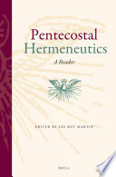 Pentecostal hermeneutics : a reader