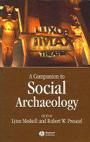 A companion to social archaeology