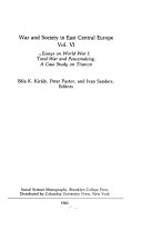 Essays on World War I : total war and peacemaking, a case study on Trianon
