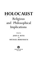 Holocaust : religious and philosophical implications