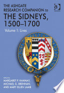 The Ashgate research companion to the Sidneys, 1500-1700