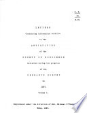 Letters containing information relative to the antiquities of the County of Roscommon : collected during the progress of the Ordnance Survey in 1837