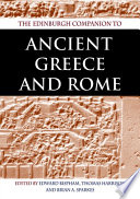 The Edinburgh companion to ancient Greece and Rome