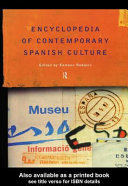 Encyclopedia of contemporary Spanish culture