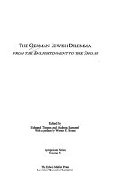 The German-Jewish dilemma : from the enlightenment to the Shoah