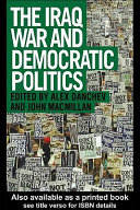 The Iraq War and democratic politics