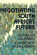 Negotiating South Africa's future