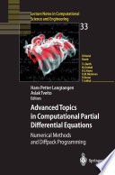 Advanced Topics in Computational Partial Differential Equations Numerical Methods and Diffpack Programming