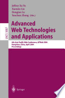 Advanced Web Technologies and Applications 6th Asia-Pacific Web Conference, APWeb 2004, Hangzhou, China, April 14-17, 2004, Proceedings