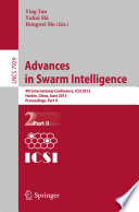 Advances in Swarm Intelligence 4th International Conference, ICSI 2013, Harbin, China, June 12-15, 2013, Proceedings, Part II