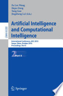 Artificial Intelligence and Computational Intelligence International Conference, AICI 2010, Sanya, China, October 23-24, 2010, Proceedings, Part II