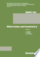 Bifurcation and Symmetry Cross Influence between Mathematics and Applications