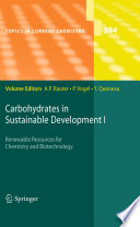 Carbohydrates in Sustainable Development I