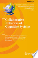 Collaborative Networks of Cognitive Systems 19th IFIP WG 5.5 Working Conference on Virtual Enterprises, PRO-VE 2018, Cardiff, UK, September 17-19, 2018, Proceedings