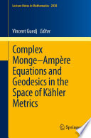 Complex Monge–Ampère Equations and Geodesics in the Space of Kähler Metrics