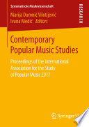 Contemporary Popular Music Studies Proceedings of the International Association for the Study of Popular Music 2017