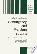 Contingency and Freedom Lectura I 39
