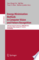 Energy Minimization Methods in Computer Vision and Pattern Recognition 10th International Conference, EMMCVPR 2015, Hong Kong, China, January 13-16, 2015. Proceedings