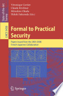 Formal to Practical Security Papers Issued from the 2005-2008 French-Japanese Collaboration