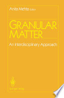 Granular Matter An Interdisciplinary Approach