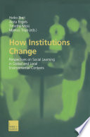 How Institutions Change Perspectives on Social Learning in Global and Local Environmental Contexts