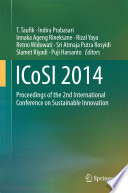 ICoSI 2014 Proceedings of the 2nd International Conference on Sustainable Innovation