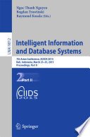 Intelligent Information and Database Systems 7th Asian Conference, ACIIDS 2015, Bali, Indonesia, March 23-25, 2015, Proceedings, Part II