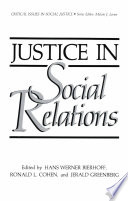Justice in Social Relations